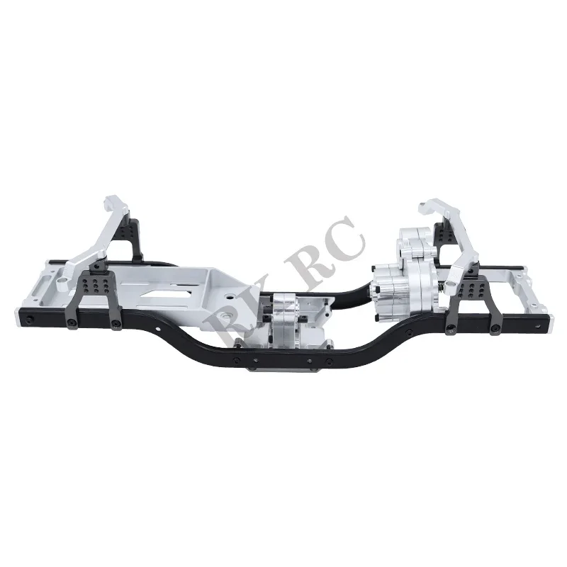 Metal Frame Chassis Gearbox Bumper Mount Battery Tray for 1/12 MN MN86 MN86S MN86KS MN86K 4WD G500 MN128 Crawler RC Car Upgrade