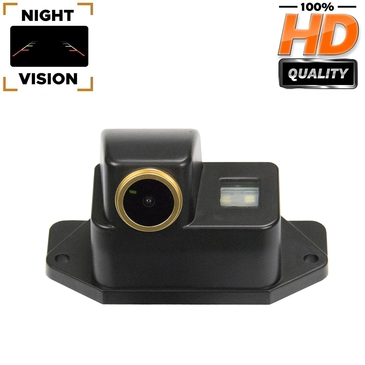 HD 1280*720p Rear View Night Vision Camera for Mitsubishi Lancer EX Lancer IO PAJERO IO Eclipse MK2,License Plate Light Camera