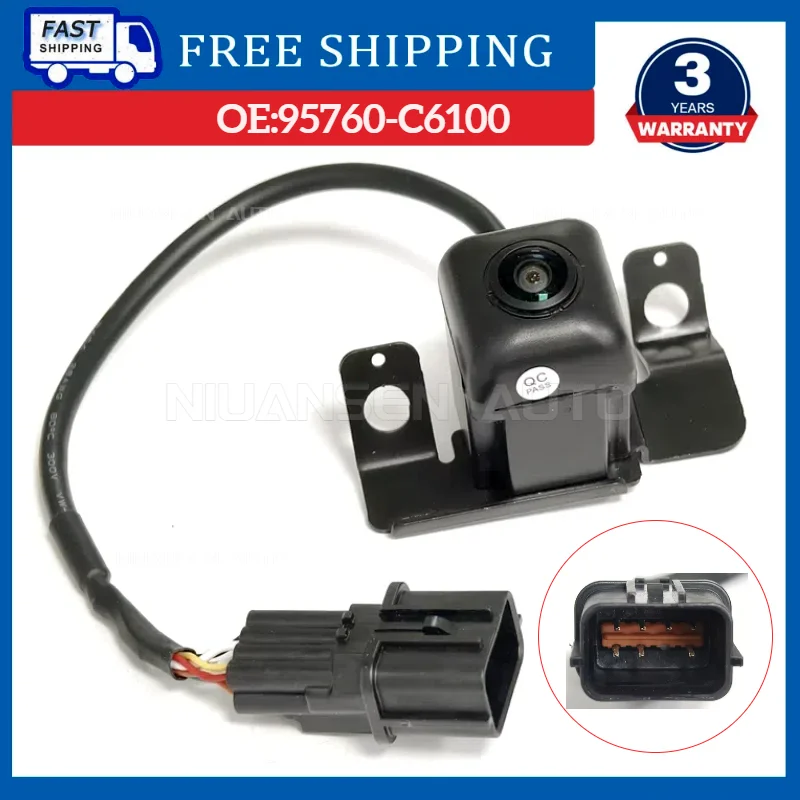 95760-c6100-リアビューリバースバックアップ駐車支援カメラ車-95760c6100-99240-c6500-起亜ソレント-2016-2017-2018-99240c6500