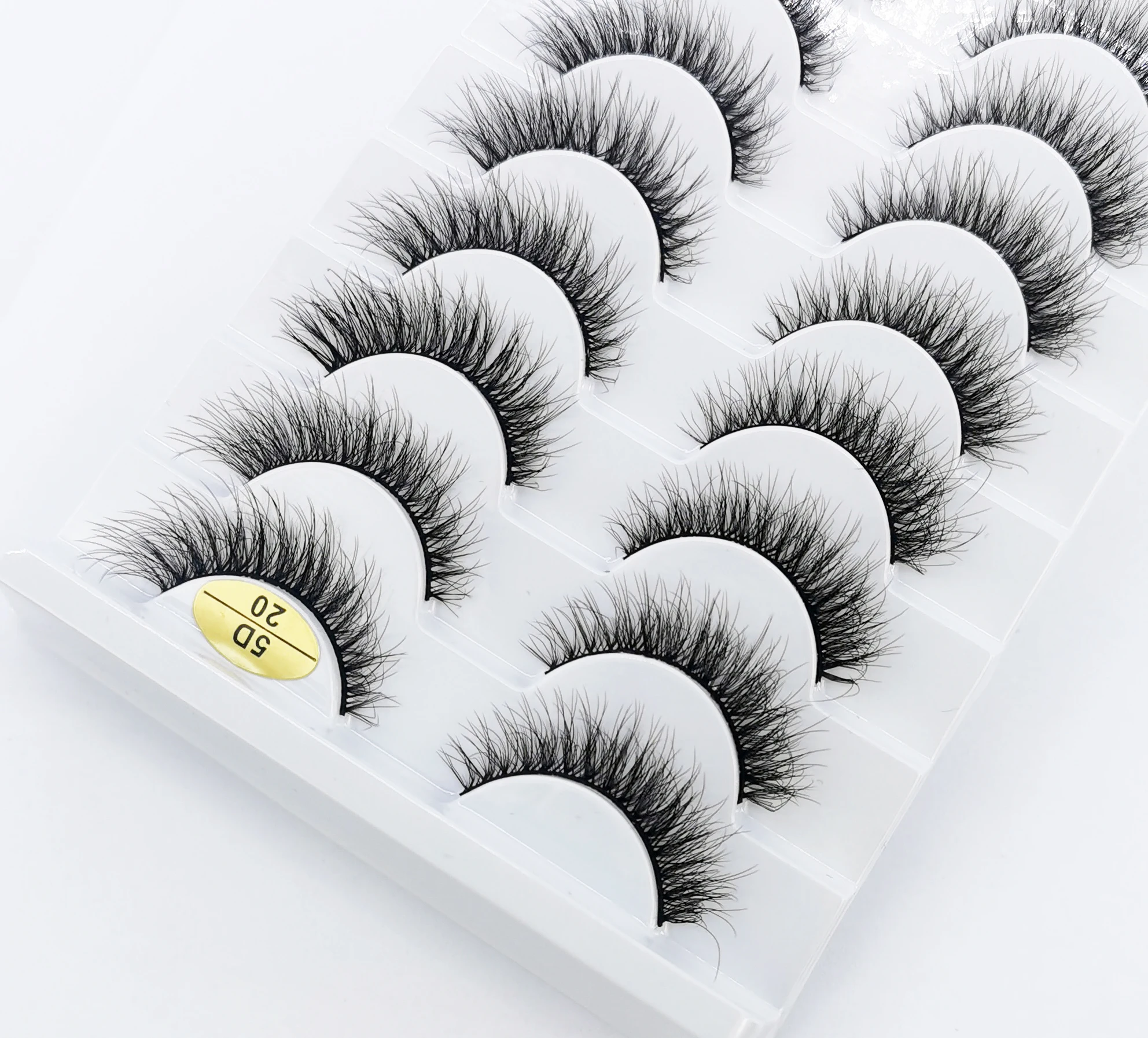 10 Pairs Nerz Gefälschte Wimpern Faux 3D Natürliche Lange Falsche Wimpern 3d Nerz Wimpern Weichen Flauschigen Wimpern Verlängerung Make-Up-Kit cilios – Detail 8