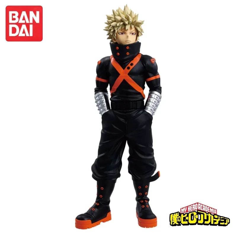 

В наличии My Hero Academia Bakugou Katsuki BANDAI BANPRESTO оригинальная фигурка украшения Funko Pop праздничная игрушка подарки