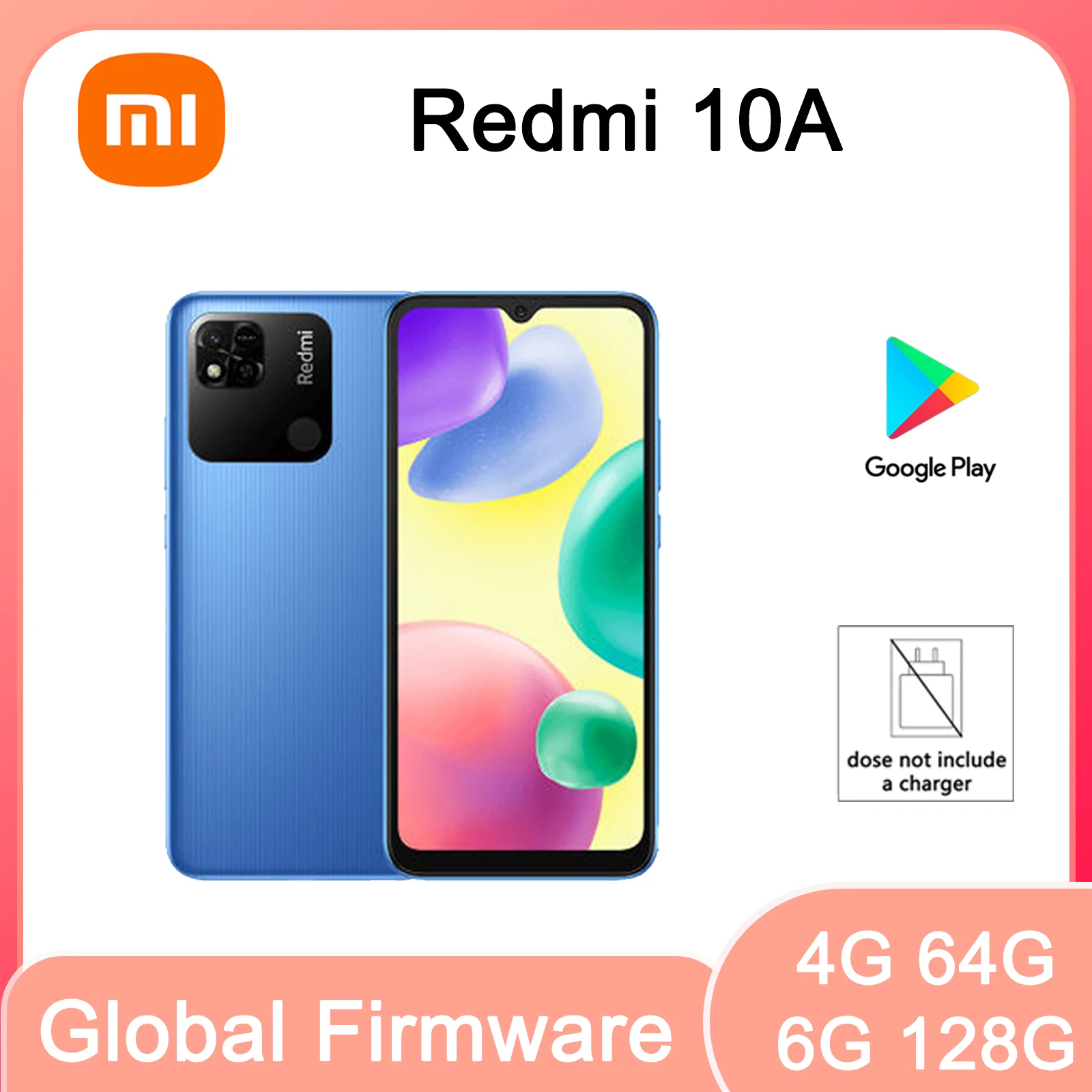 Redmi 10A smartphone 6.53