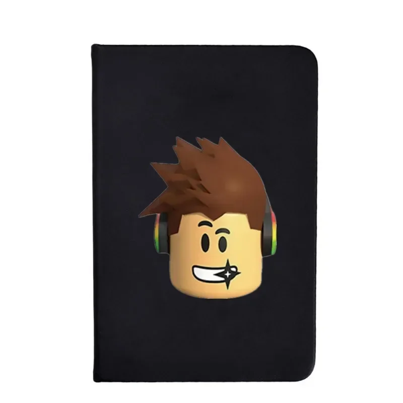 Roblox Game Black Notebook Student Simple Fashion Letter Diary Hand Ledger Office Supplies Birthday Gift - view 5