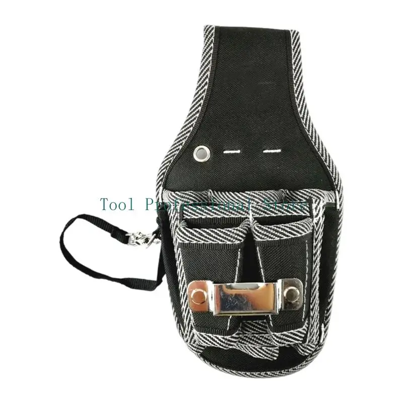 57QF Tool Organizers with Front Metal Clip Side Loop Design Tool Waist Pack