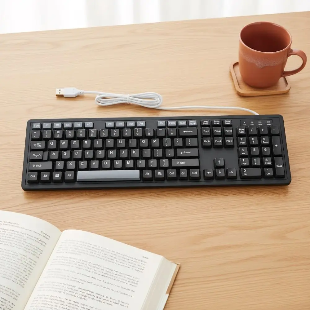 

Flexible 103 Keys Silicone Keyboard Waterproof Quiet Typing USB Wired Keyboard Black Grey Foldable Keyboard PC Notebook