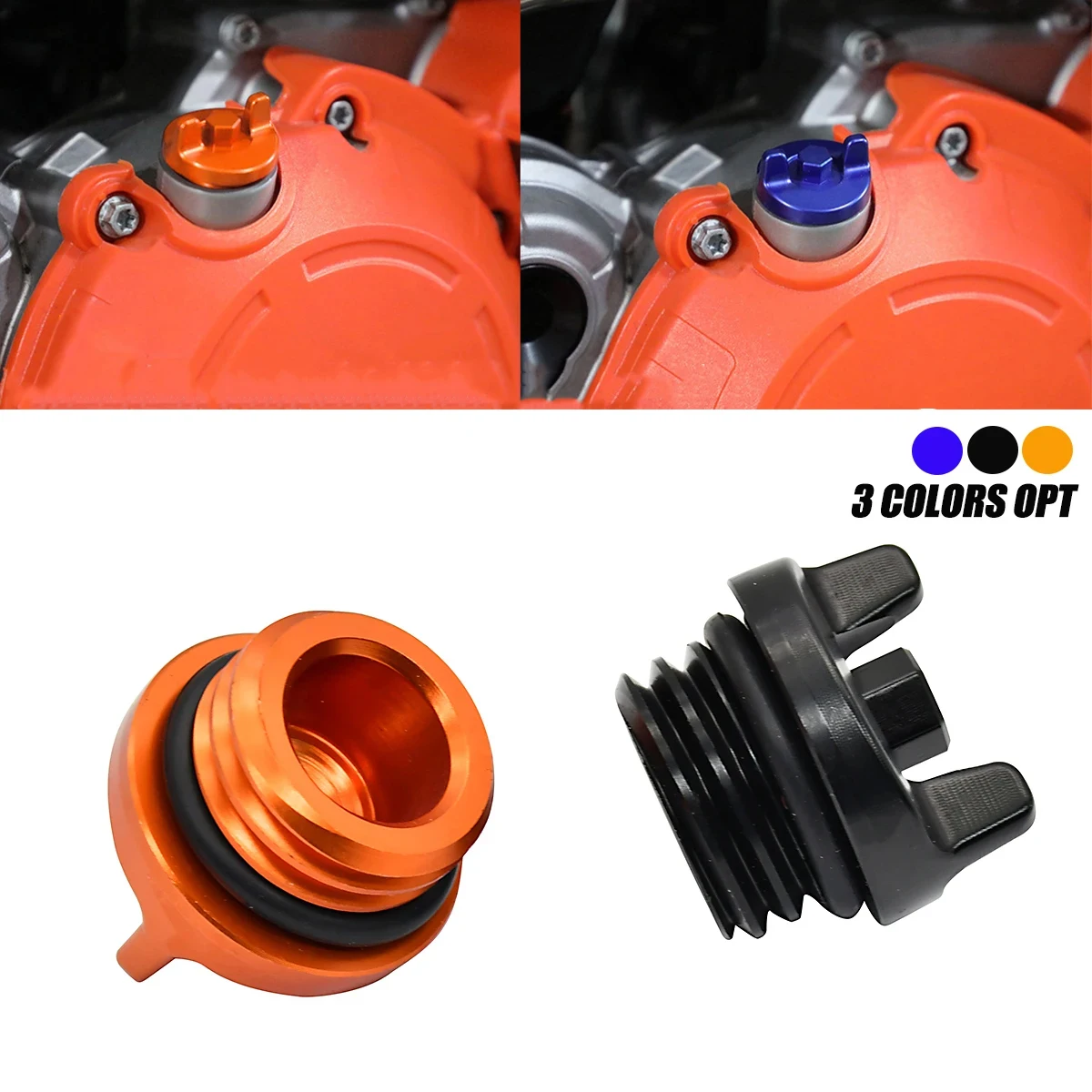 For KTM Engine Oil Filler Plug Cap Cover EXC EXC-F CNC 125 250 300 530 XC XCF XCW XCF-W XC-W MXC MXC-G SX SXF 690 790