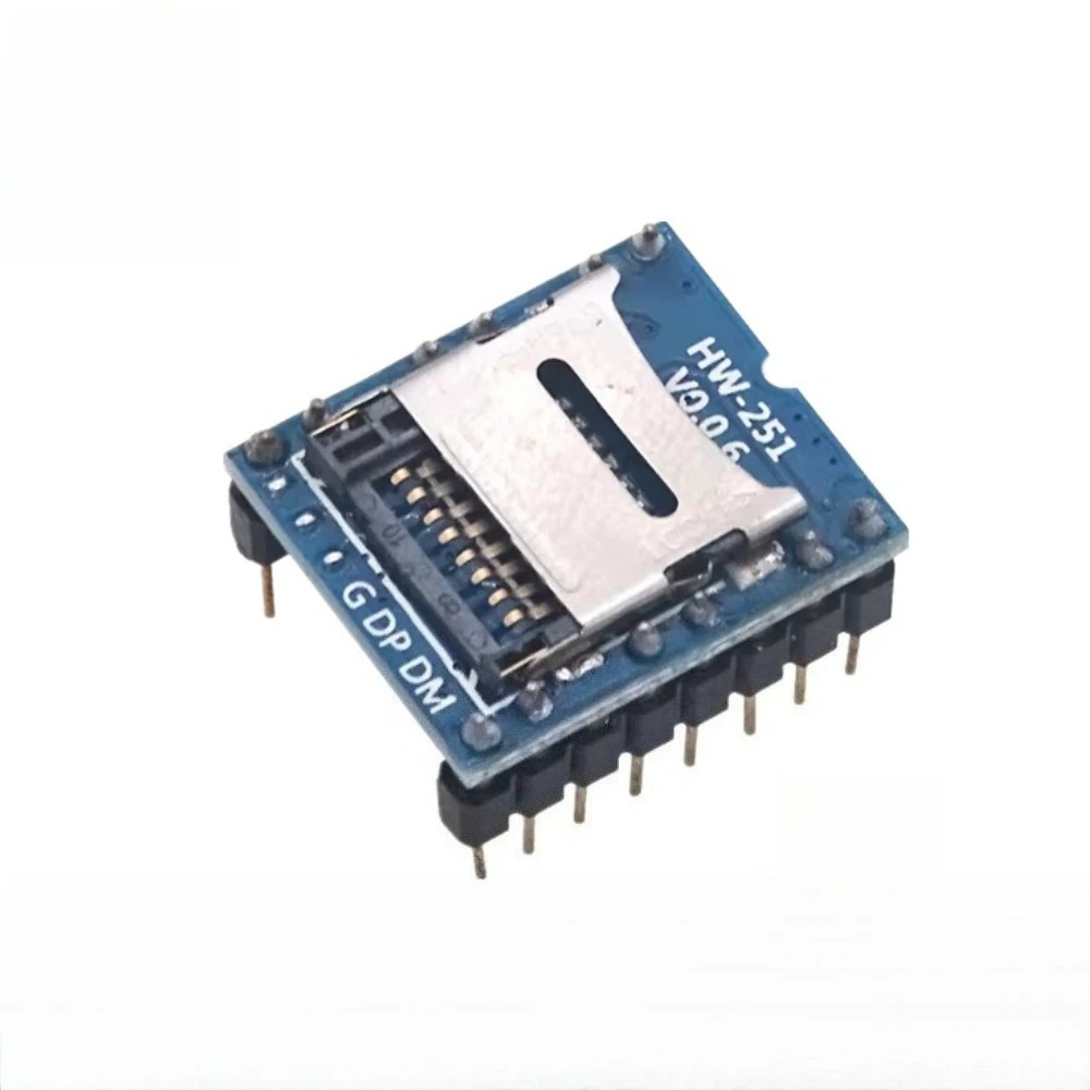 4pcs WTV020 SD Voice Sound Module SD Card MP3 Audio Player for Game Machine Arduino DIY Project