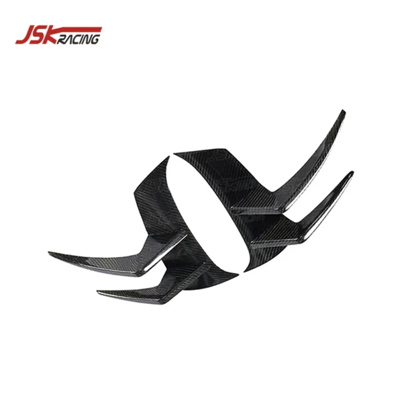 

Carbon Fiber Front Bumper Canards For 2016-2019 Mercedes Benz AMG GT R