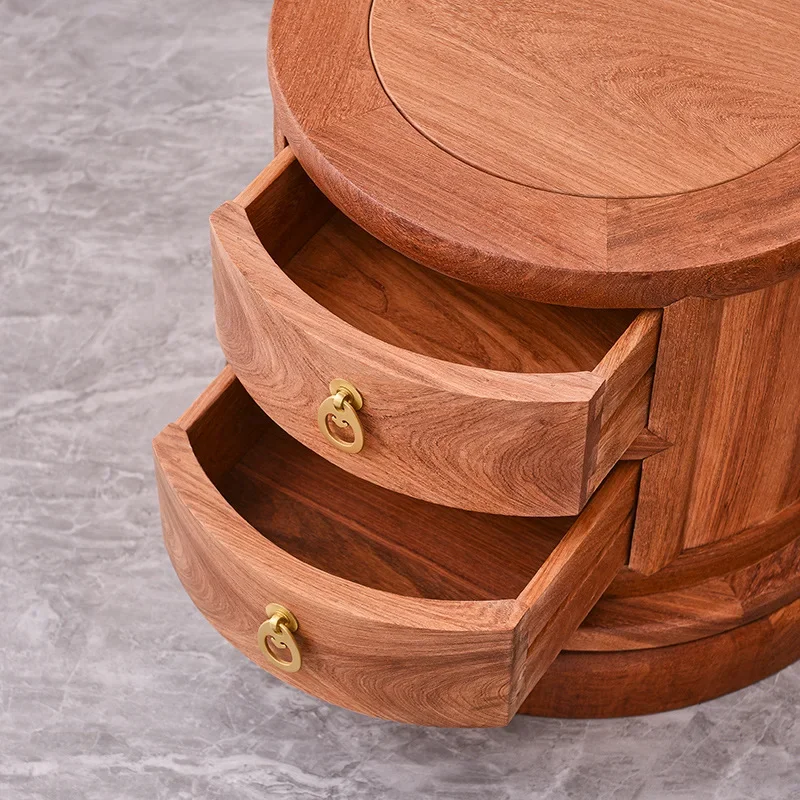 أثاث الماهوجني الفاكهة الكبيرة خشب الصندل الأحمر معطف الرف غرفة نوم أرضية الكمثرى ميانمار #3