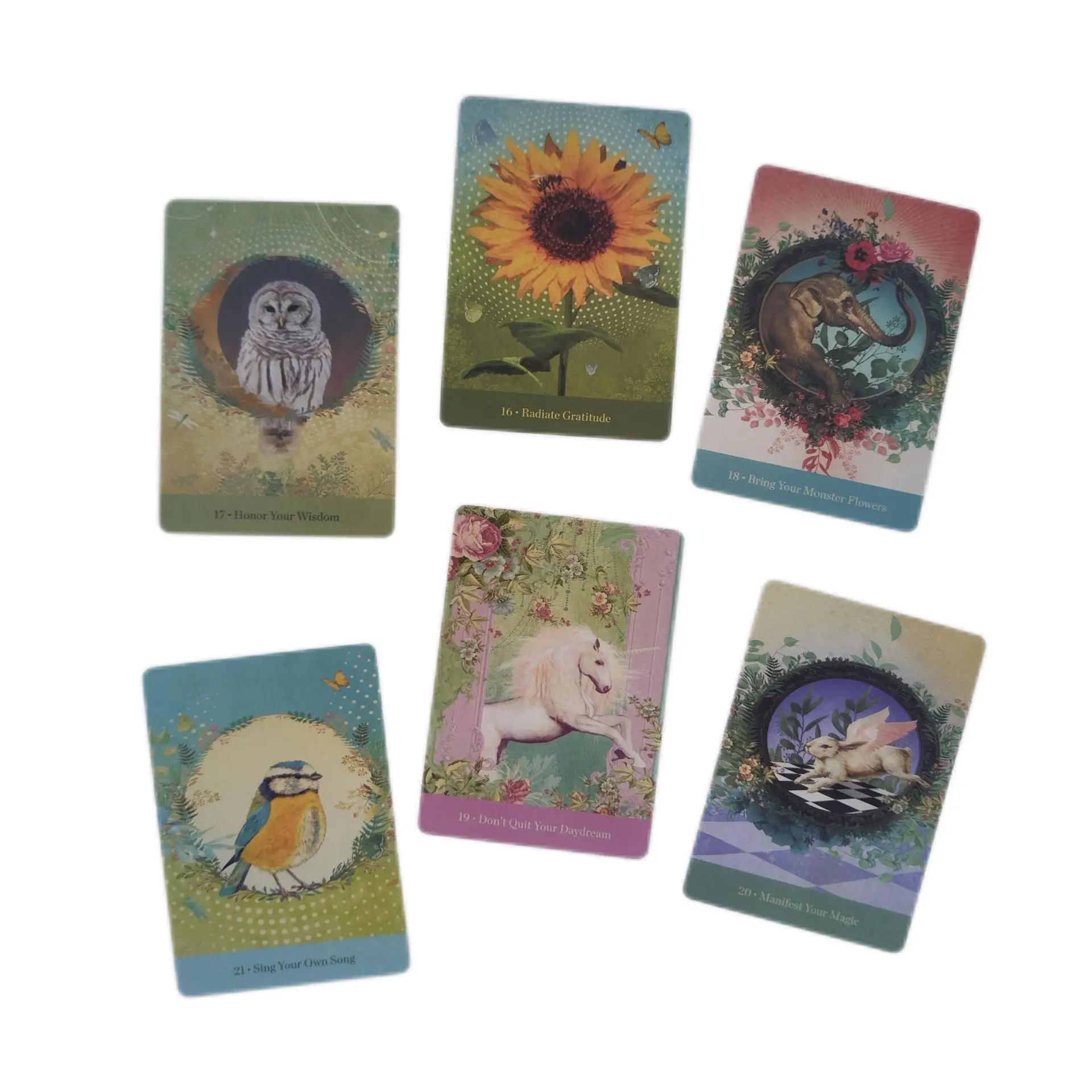 10.4*7.3cm Love Who You Are Oracle Card Game