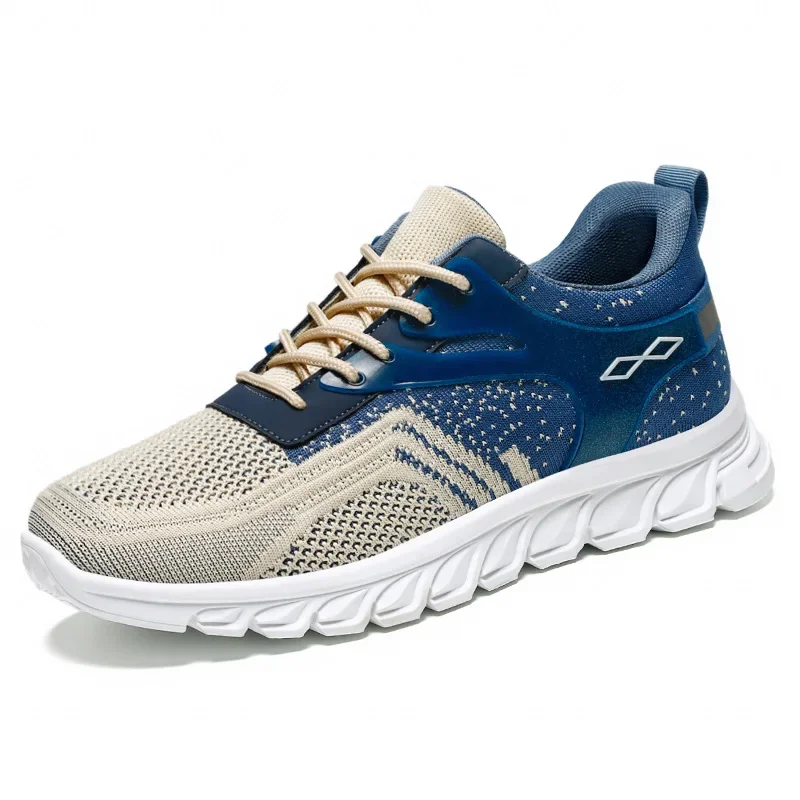 Men's Shoes Lightweight Comfortable Sports Shoes Soft Sole Breathable Mesh Casual Running Shoe Trendy Versatile Student Sneakers image 3