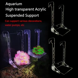 High Transparent Acrylic Aquarium Suspended Support Adjustable Support For Fish Tank Decoration Water Pump Suspended Accessories