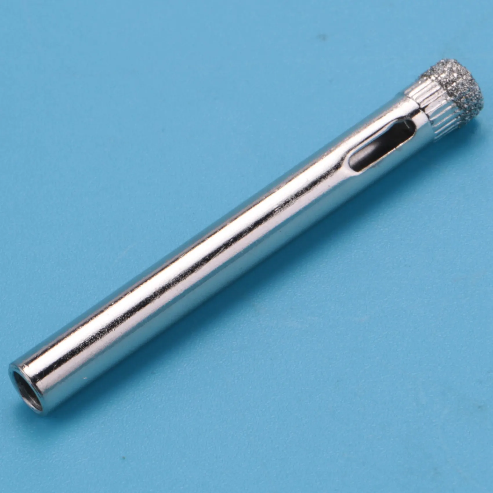 #70L 50Pcs Diamond Coated Drill Bit Set 6mm Diamond Tipped Hole Saw,Tile Drill Bit,(Diamond + Metal)