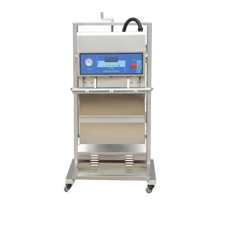 

ANDUUK Commercial Stainless Steel Powder Liquid Food External Pneumatic Inflatable Sealing Vertical Vacuum Packaging Machine