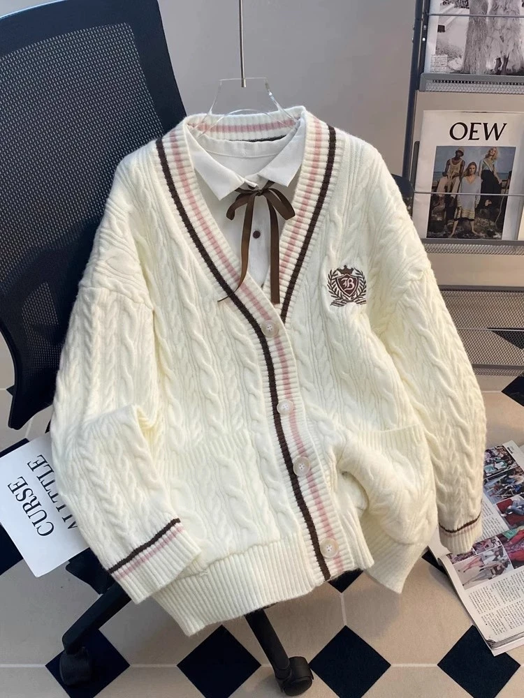 

Осень и зима, новый стиль, нежный v-образный вырез, темперамент, чистый lust, тонкий свитер с длинными рукавами для девочек, топы для женщин