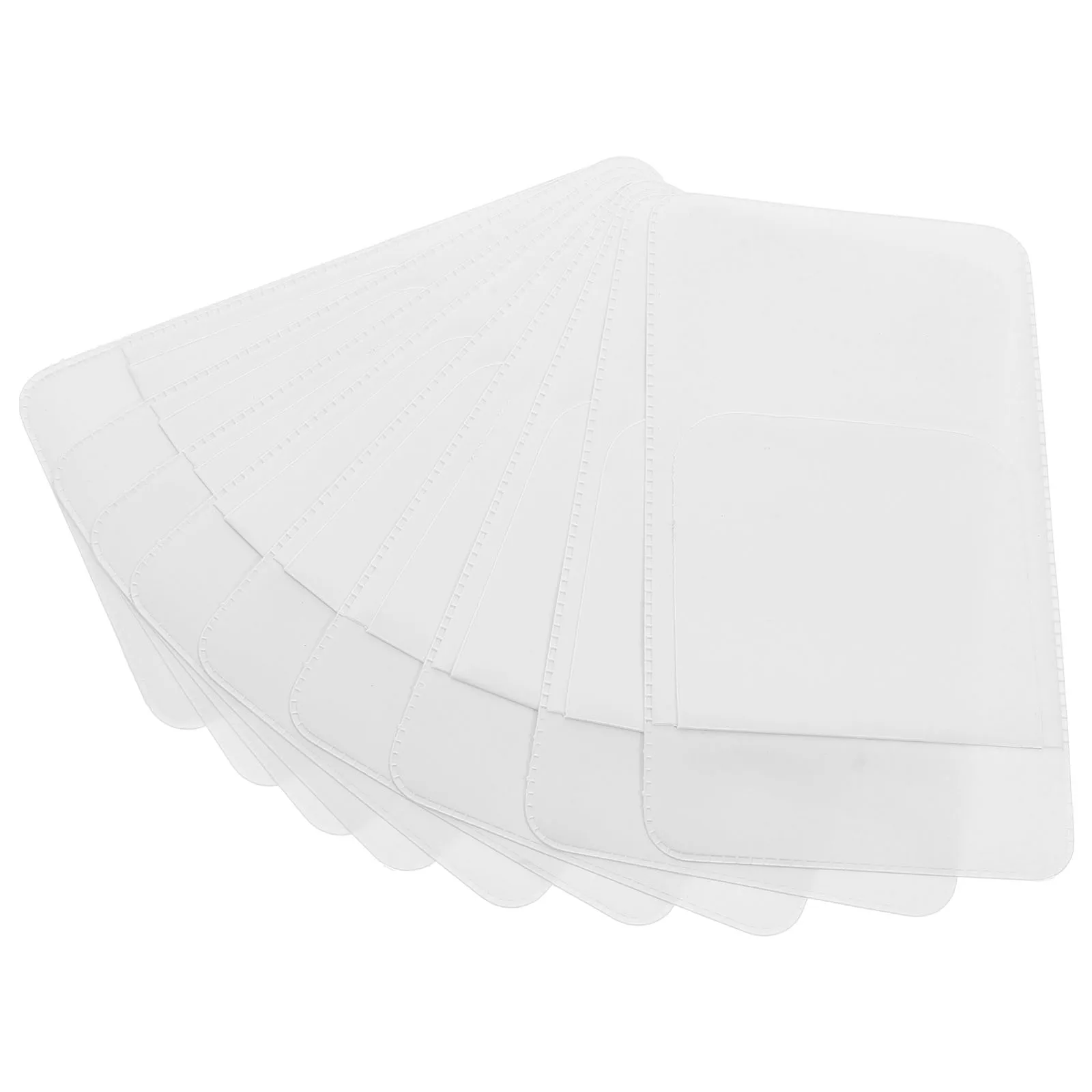 

10pcs PVC Pen Bag Soft Material Pocket Protector Pens Holder Nurse Lab Coats White Shirt Pouch Organizer Stain