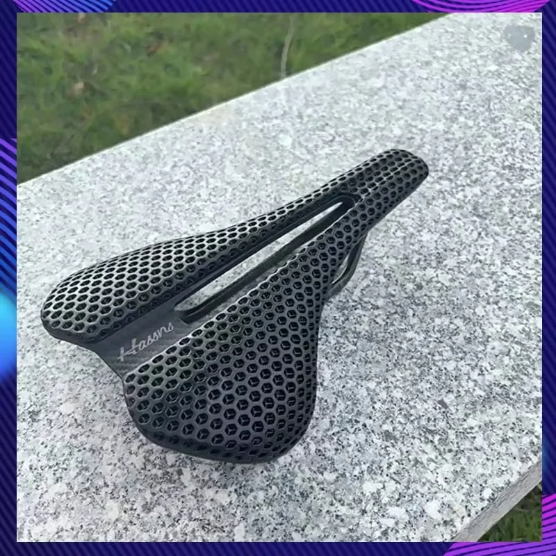 

Bicycle Saddle 3D Printed Hollow Honeycomb Structure Breathable Ergonomic Seat For Road Bicycle Mountain Bike Cycling Seat Parts