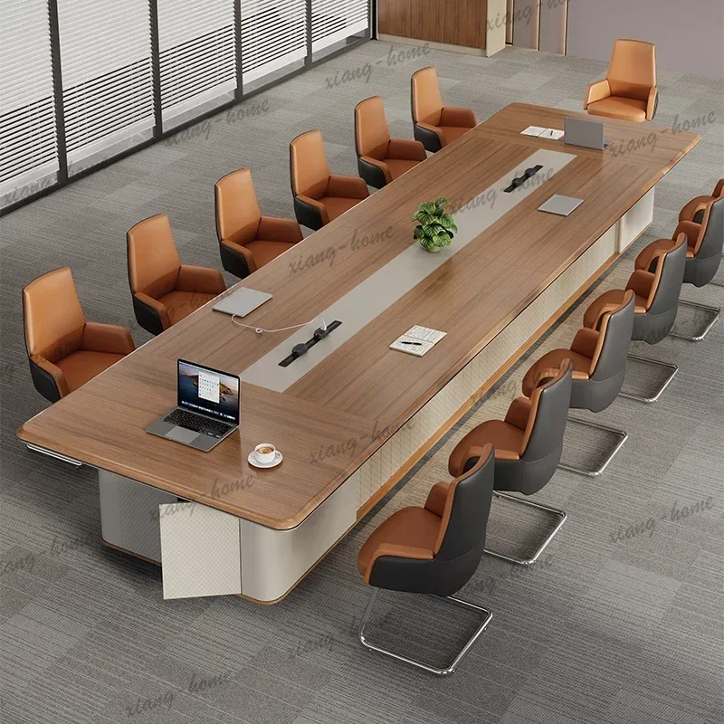 LJY 160cm 200cm 240cm 280cm 380cm 420cm 580cm Modern Top Luxury Negotiation Training Table Conference Tables Desk Office Furnitu