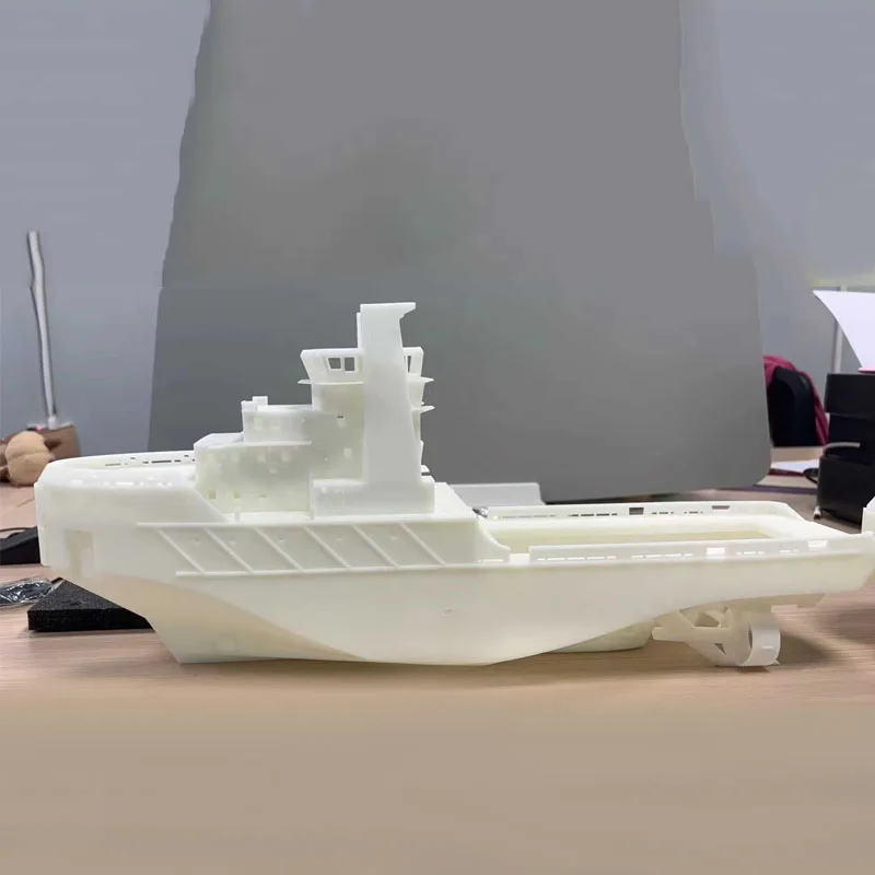 1/150 Beijing Ocean Leader Ship Model Kit DIY Hand-assembled Ship Model RC Cruise Toy Gift Ocean Exploration Ship Kit