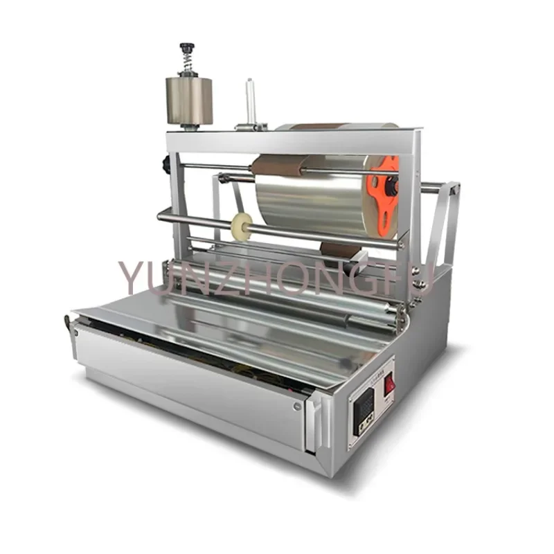 

Perfume box cellophane wrapping machine, cellophane sealing machine, playing card cellophane wrapping machine