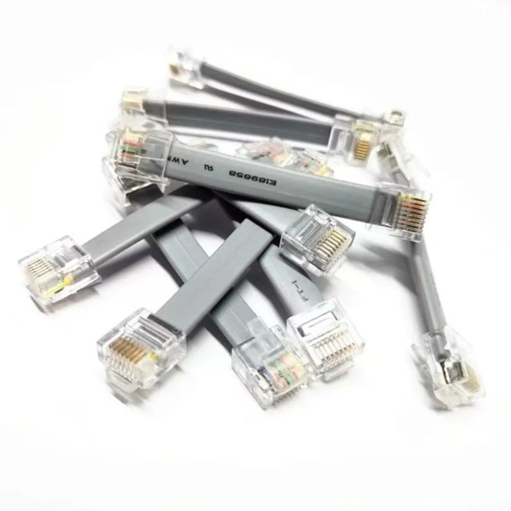 5/10/20/30cm Flat Ethernet Cable Flat Design 8P8C Connector Cat 5 Network Cable RJ45 Ethernet Cable for PS5/Xbox/PS4/PS3 For PC