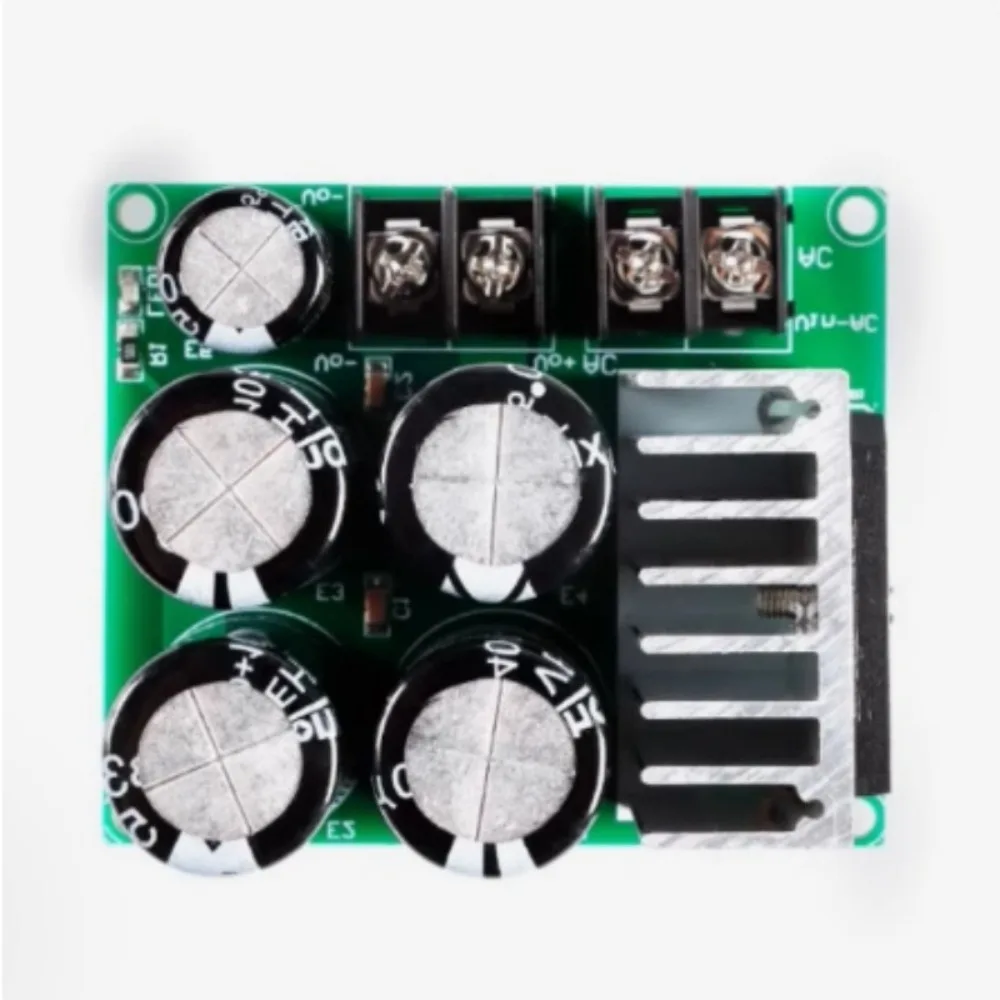 

10A Unregulated Power Supply Module Single Power Rectifier Filter Board for Audio Amplifier DIY Projects High Current AC to DC C