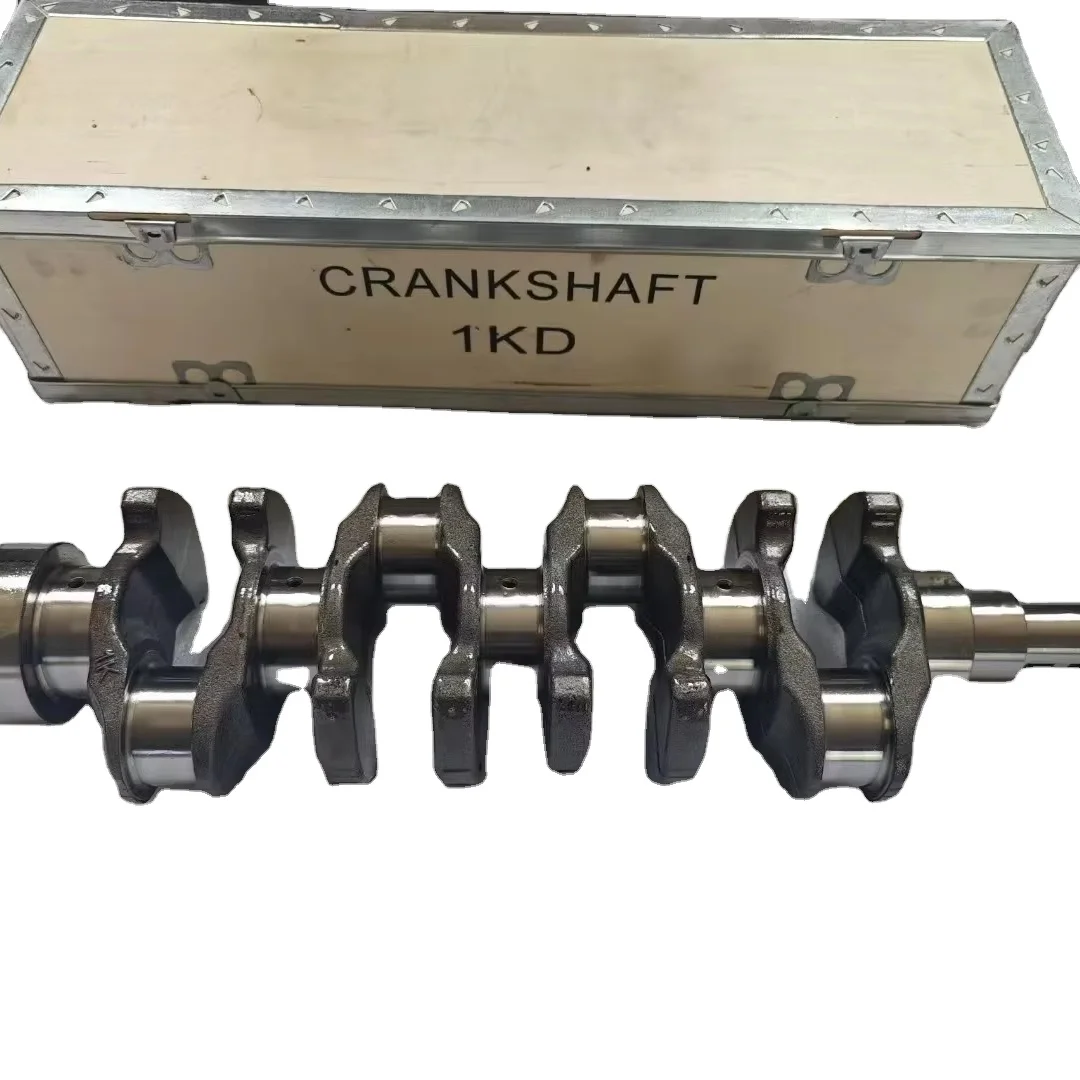 

For Toyota 1KD 2KD Engine Crankshaft 13401-30030/13401-30040/13401-30050/13401-0L050 Strength Engine Part Crankshaft