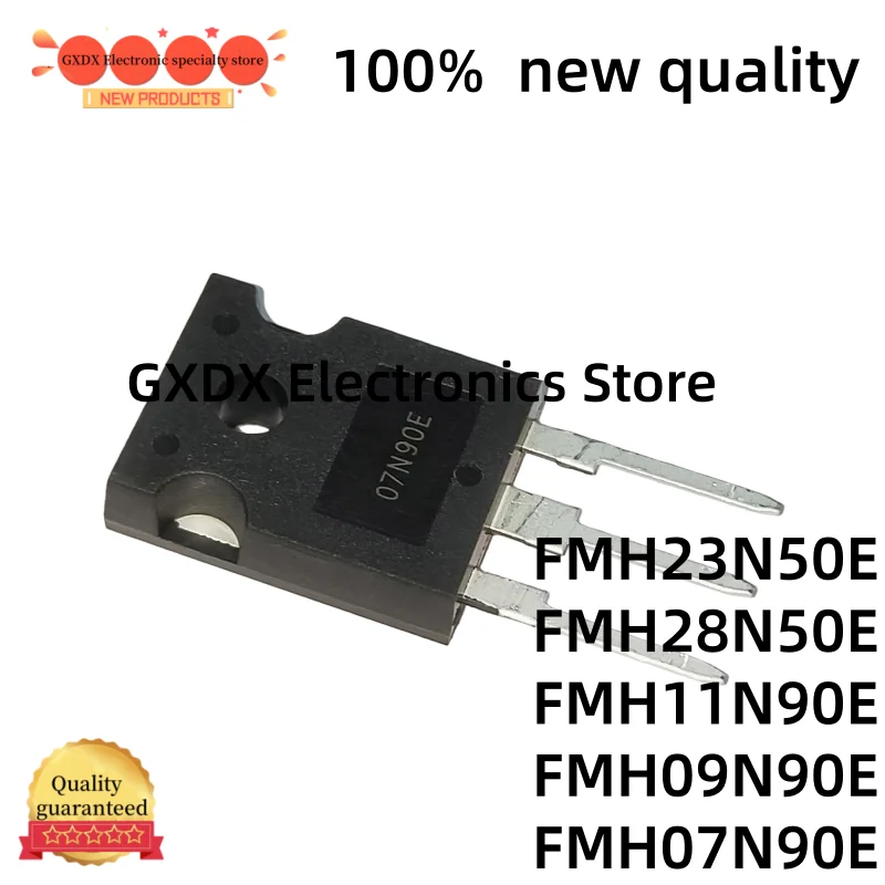 5-10 шт. TO-3P FMH11N90E, FMH23N50E, FMH23N50, 23N50E, FMH28N50E, FMH09N90E, FMH07N90E, 28N50E, 11N90E, 09N90E, 07N90E