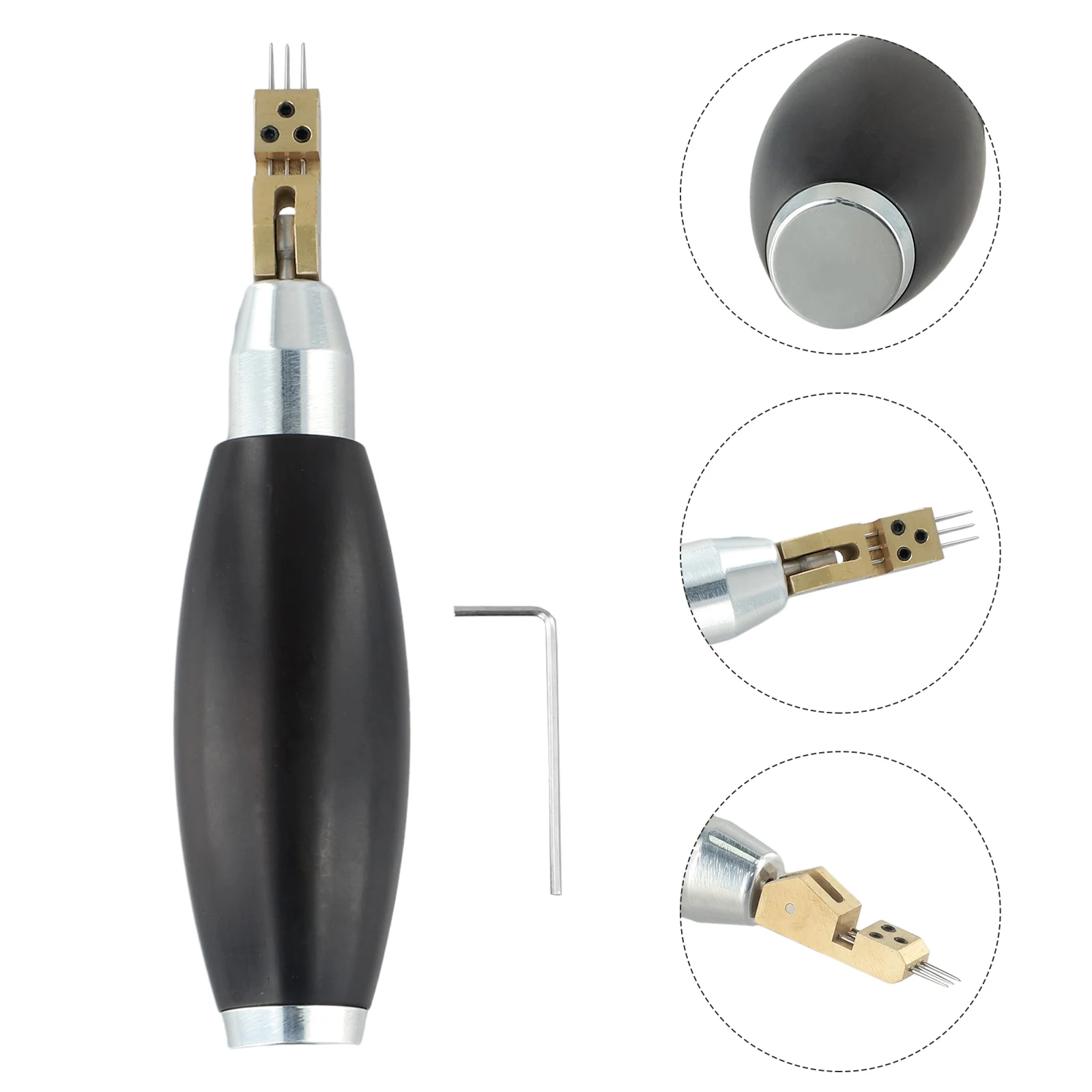 Tuning Tool Piano Hammer Compact Parts With Needles Accessories Easy Installation Lightweight For Keyboard Instruments