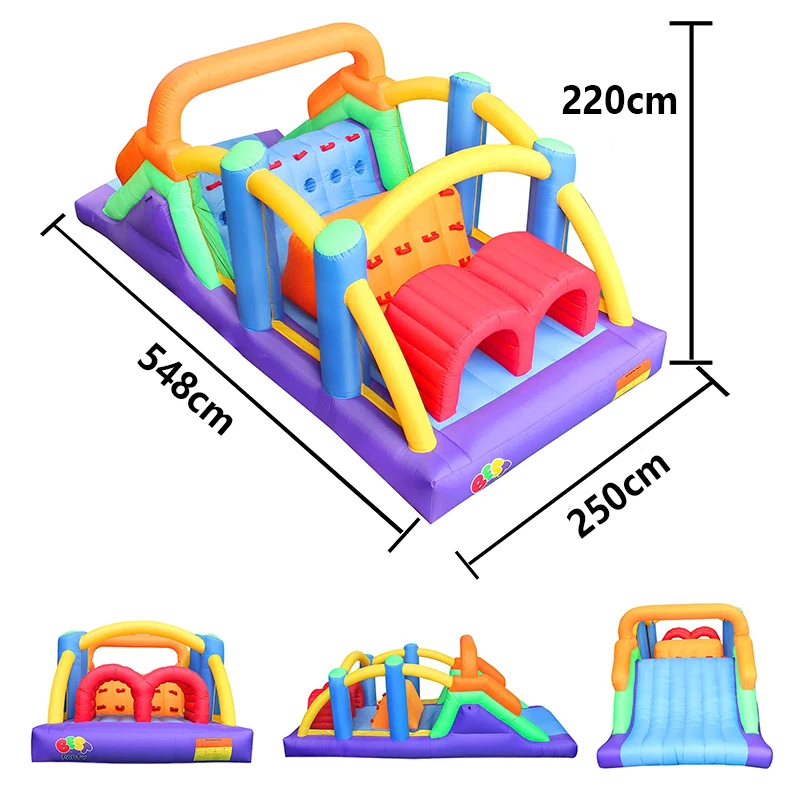 Outdoor PVC Customizable Inflatable Castle Bounce House Entertainment Amusement Park City Bounce Castle