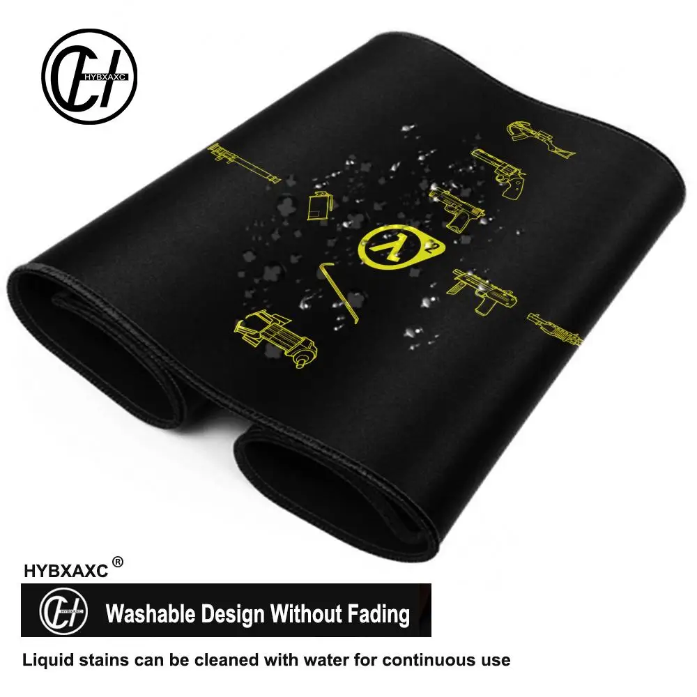 نصف الحياة ماوس ألعاب مكتب الجدول لعبة مكتب العمل ماوس الوسادة Xxl عدم الانزلاق كمبيوتر محمول مكتب الملحقات ألعاب البساط الجدول حصيرة #6