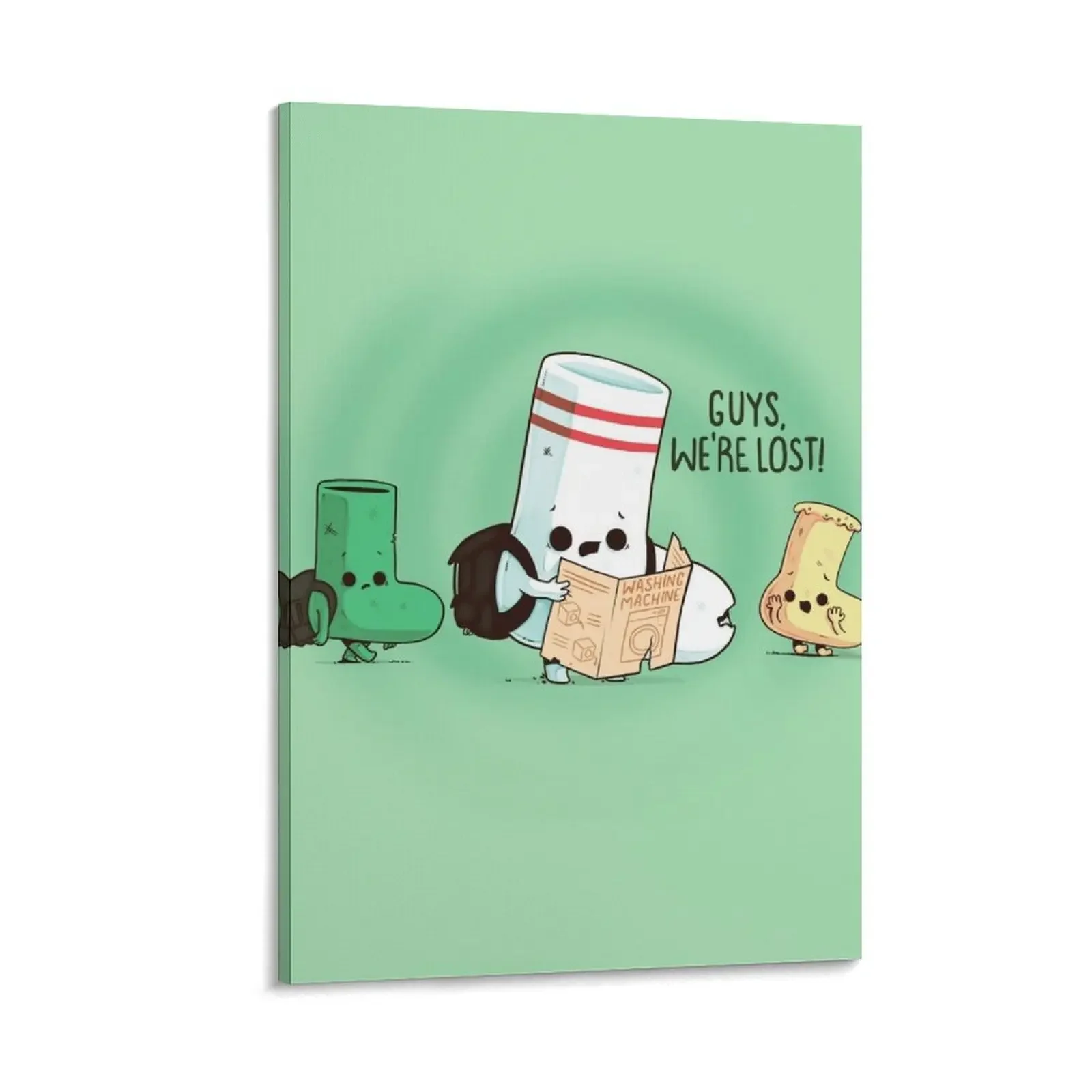 

Lost sock Canvas Painting posters anime Home decoration posters for room pictures for wall