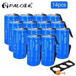 PALO 3.2V 32700 LiFePO4 Battery 35A Continuous Discharge Maximum 55A High power battery For Backup Power flashlight