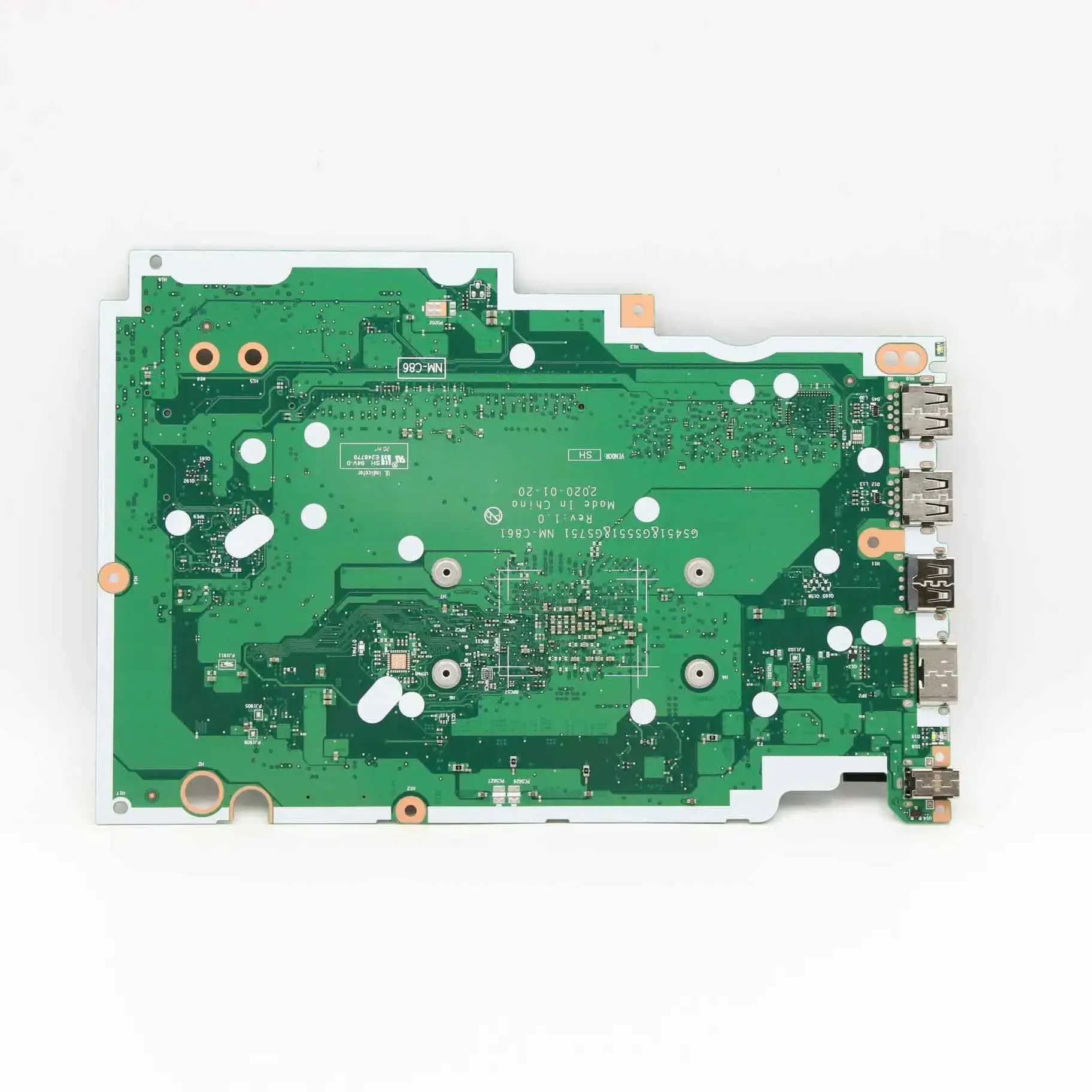 Für Lenovo Ideapad 3-15are05 Laptop Motherboard mit R3-4300U R5-4500U 4g NM-C861 voll getestet