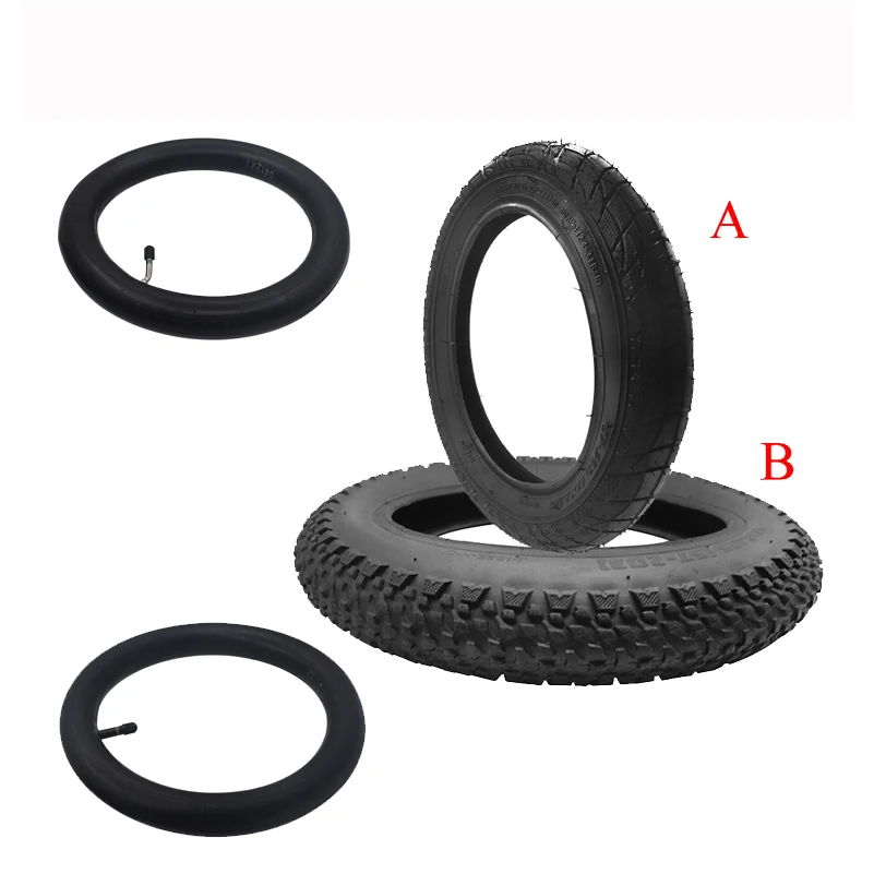 

12x2.125 (57-203) Tube and tyre, Fits Many Gas Electric Scooters E-Bike Folding Bike Bicycle Child's