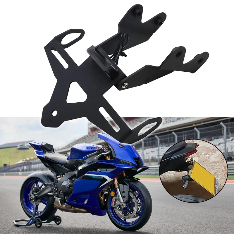 

НОВЫЕ аксессуары для мотоциклов для YAMAHAYZF R9 YZFR9 YZF-R9 2025-хвостовой аккуратный комплект для устранения крыльев, кронштейн для держателя номерного знака