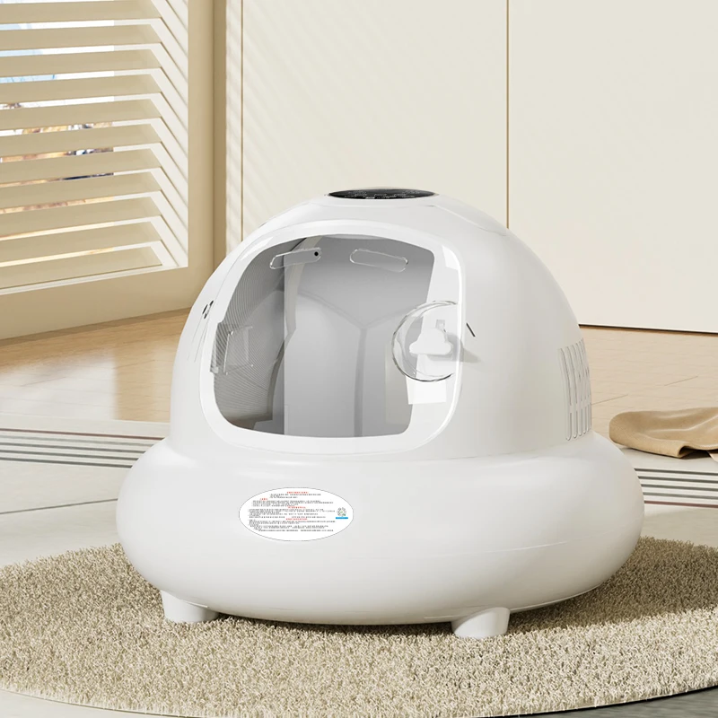 Smart Pet Grooming Dryer Box 75L Negative Ion Hair Care Blue Light Sterilization Low Noise Drying Machine for Cats Dogs