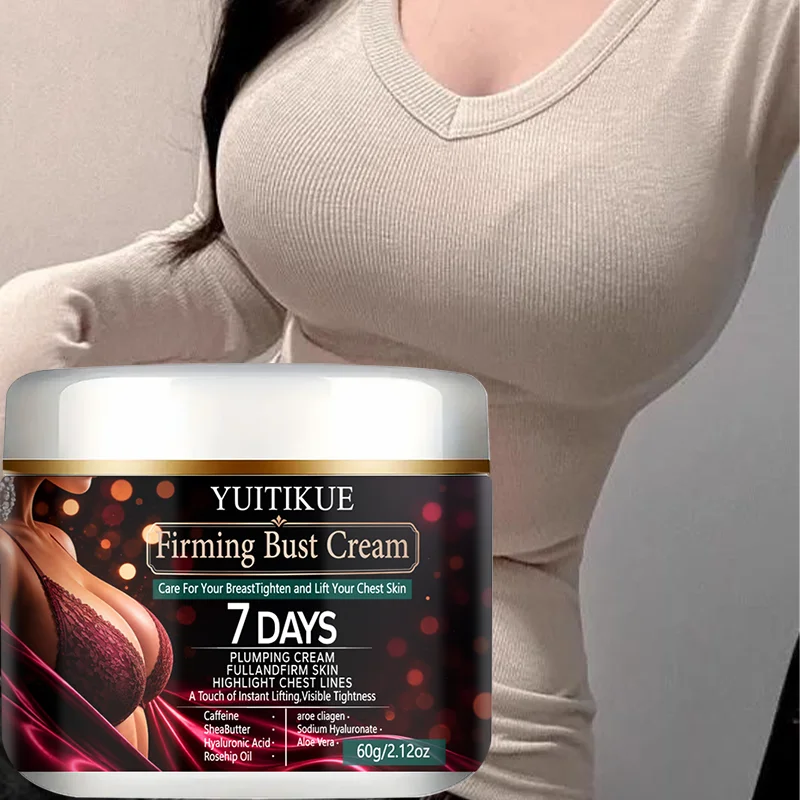 YUITIKUE Bust Firming Lifting Cream, Natural Ingredients Breast Plumping Cream, Deep Hydration Chest Beauty Care Cream