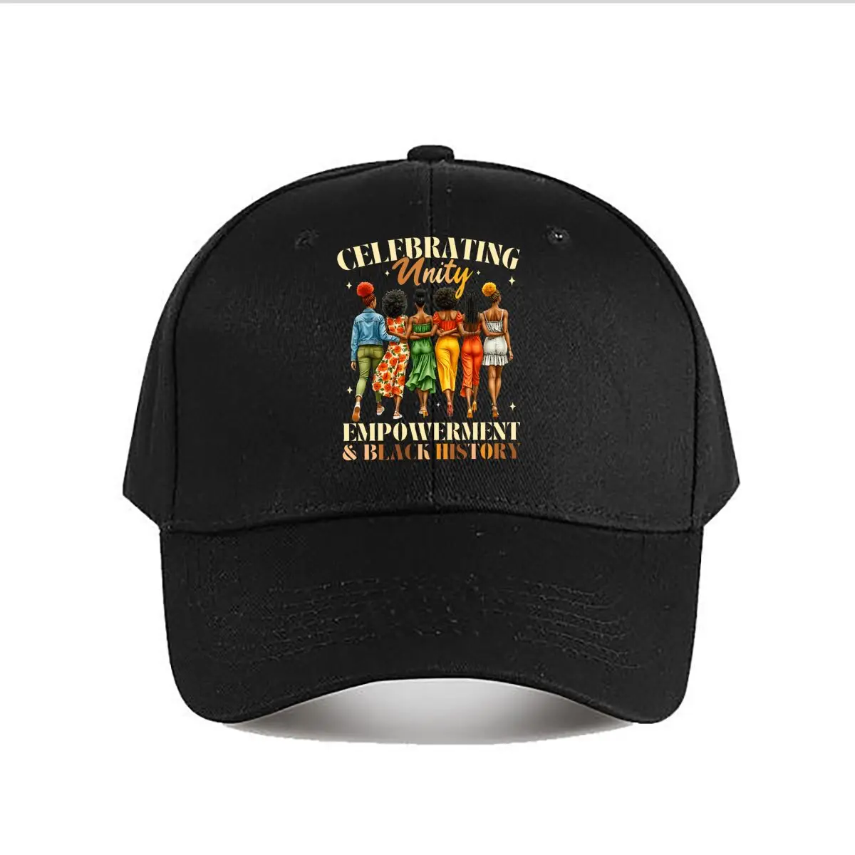 Casquette de baseball et chapeau de soleil pour hommes et femmes, pour le sport et les activités de plein air, avec motifs d'unité, d'autonomie, de fierté des femmes africaines et de histoire des Noirs