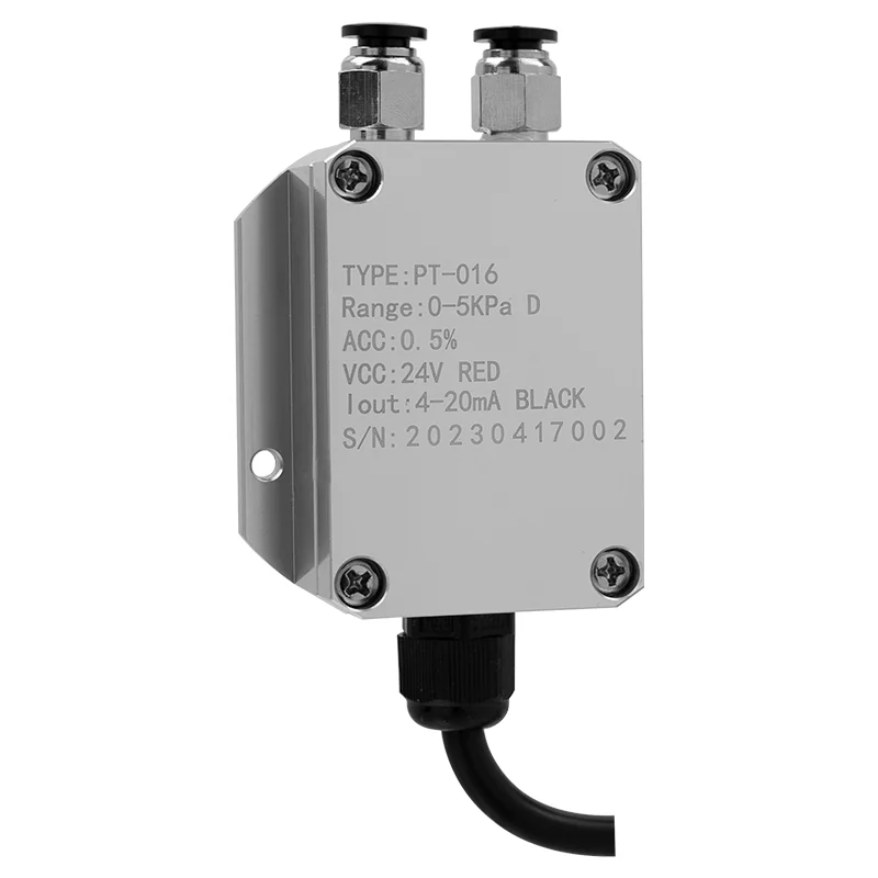 OULD Wholesale Price 0-250Pa Air Differential Pressure Sensor 4-20mA 0-5V Output Micro Differential Pressure Transmitter 10Kpa