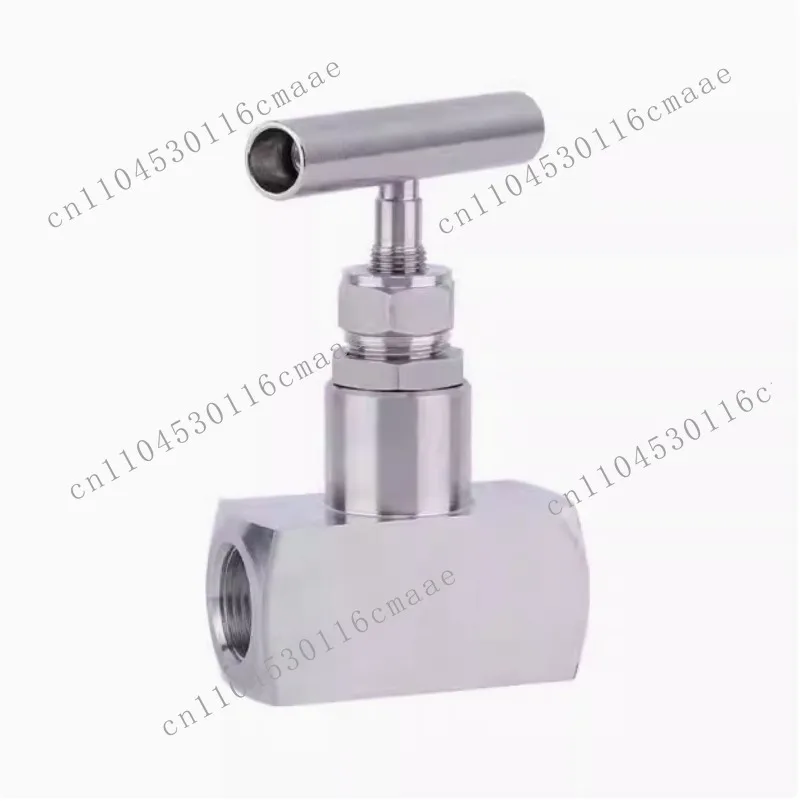 316 stainless steel internal thread needle valve fluid straight through manual quick connection small globe valve