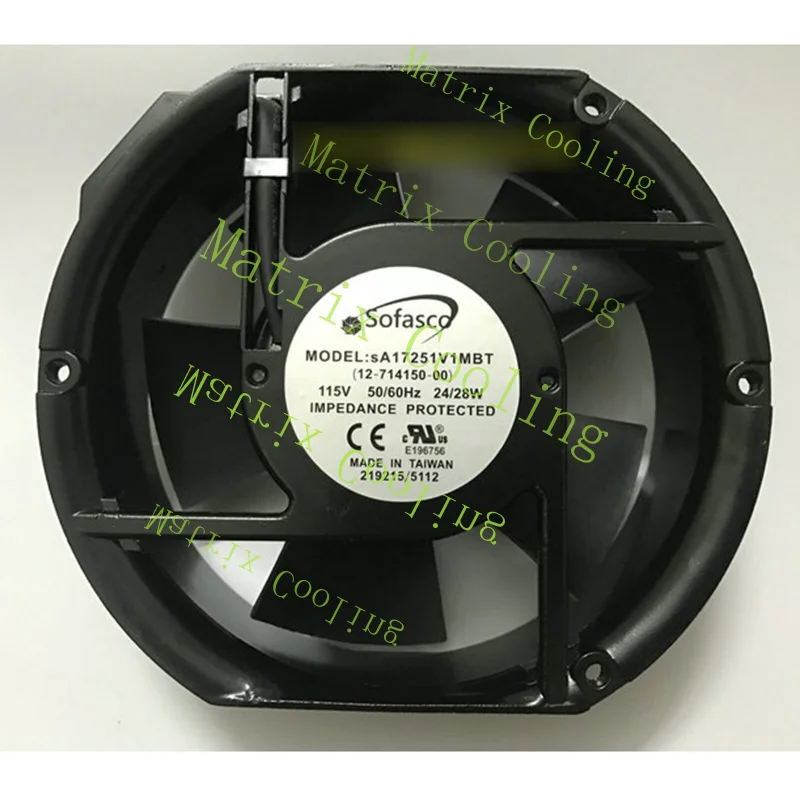 nuovo-per-sofasco-sa17251v1mbt-ac115v-50-60hz-24-28w-172-51mm-ventola-di-raffreddamento