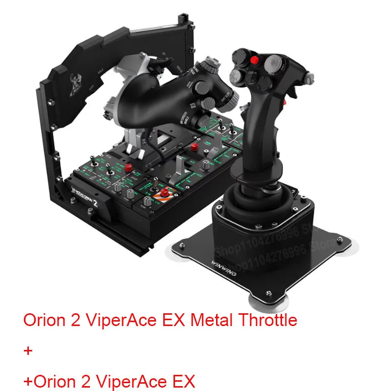 WINWING Orion 2 ViperAce EX Metal Throttle & NOrion 2 ViperAce