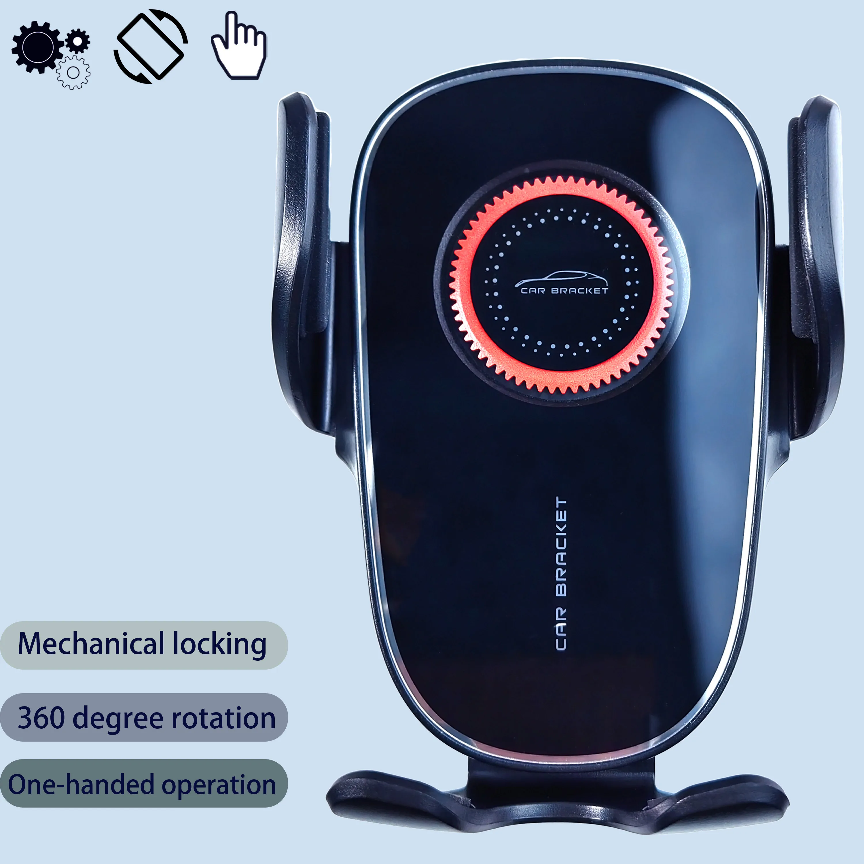 For BMW 3 Series G20 2023 2024 Magnetic Car Phone Holder Magnet Mount Wireless Charging Phone Stand Customized Bracket Base