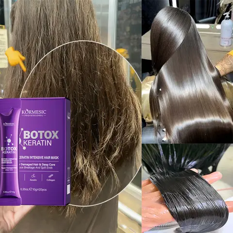 Magical Keratin Hair Mask 5 Seconds Repair Damaged Frizzy Hair Soft Smooth Shiny Nutrition Deep Moisturize Nourishing Hair Care