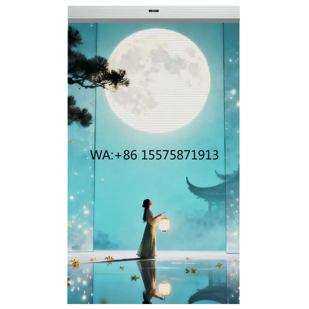 Custom Full Color LED Transparent Module Display Holographic Indoor Wifi Digital Holographic Display 3d Hologram Led Screen