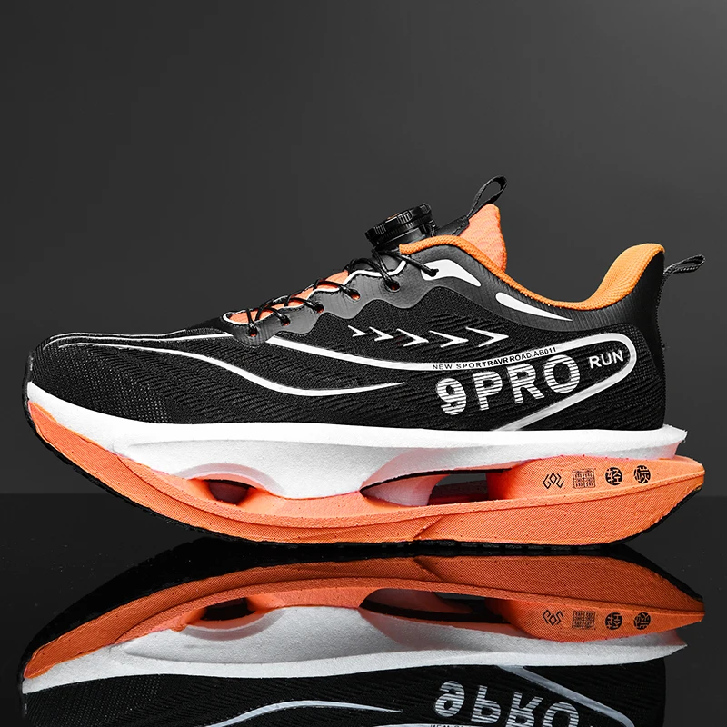 Men's Sneakers Carbon Plate Running Shoes Lightweight Women Marathon Racing Professional Tennis Training Casual Sports Shoes