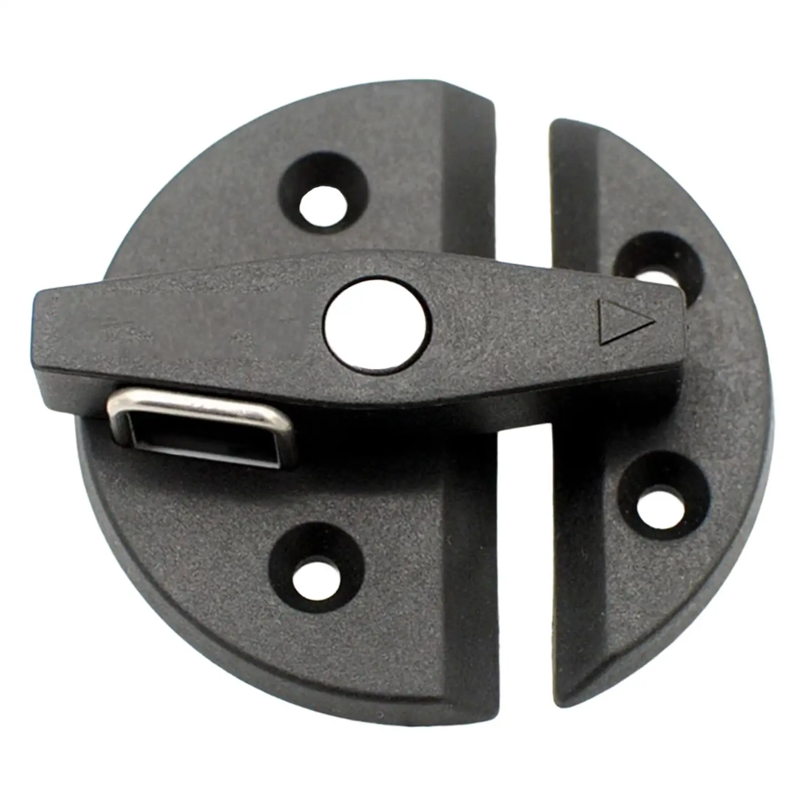 1pc Round Door Twist Catch Lock Latch Twist Lock Nylon Turn Button Lock Fit for Boat Door Cabinet Replace Parts Accessories