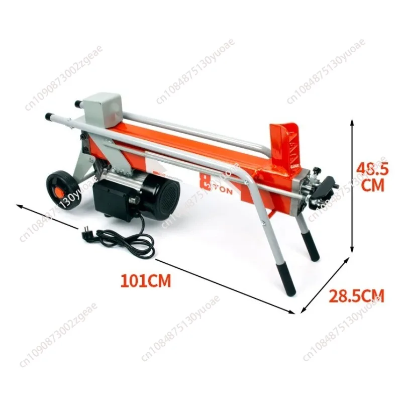

Electric Log Splitter 8 Ton 220V Hydraulic Ram Wood Splitter Machine Horizontal Firewood Splitting Tool