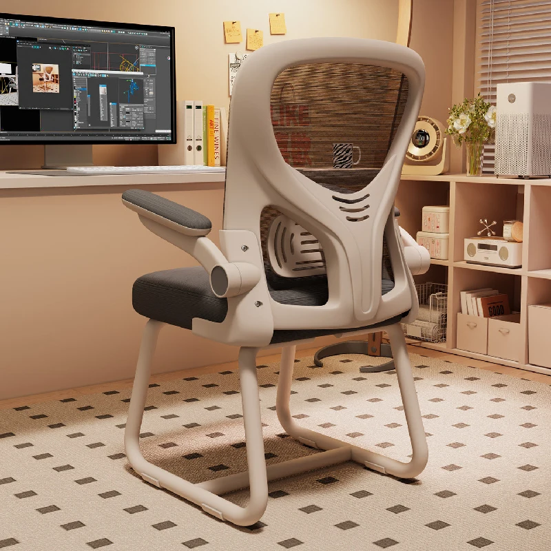 Computer Ergonomic Office Chair Mobile Home Dinning Office Chair Luxury Desk Study White Sillas De Oficina Office Furniture